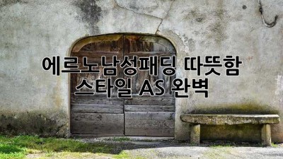 에르노남성패딩🧥 따뜻함, 스타일, AS 완벽✨